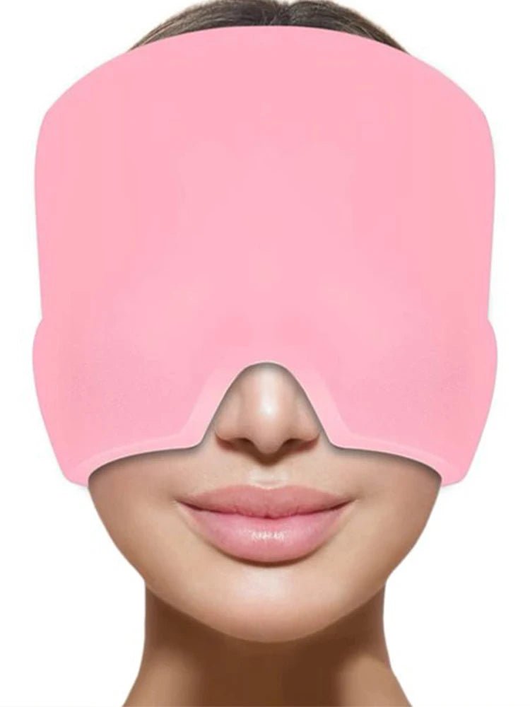 Ice Cap Hat headache hat Gel Hot Cold Ice Cap For Ice Hat Eye Mask Stress Pressure