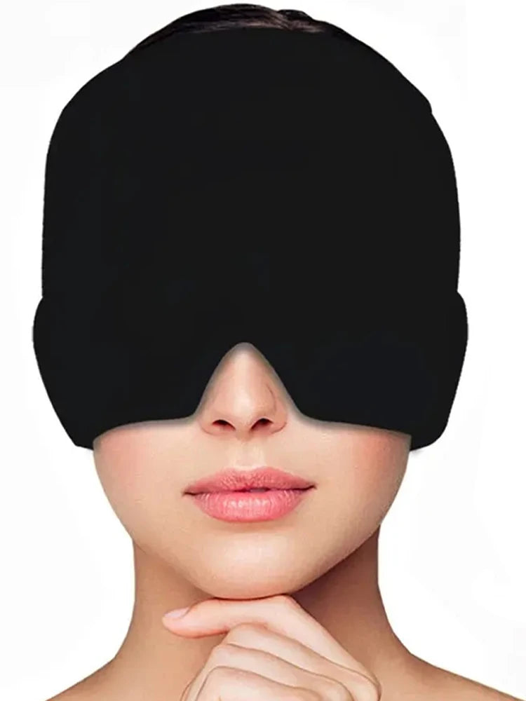 Ice Cap Hat headache hat Gel Hot Cold Ice Cap For Ice Hat Eye Mask Stress Pressure