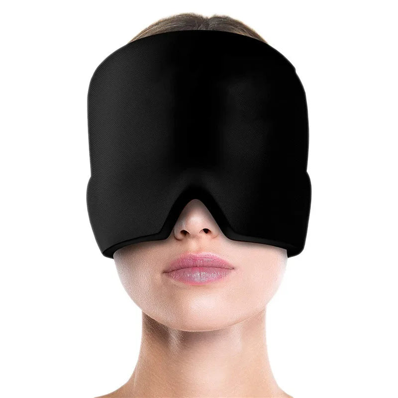 Ice Cap Hat headache hat Gel Hot Cold Ice Cap For Ice Hat Eye Mask Stress Pressure